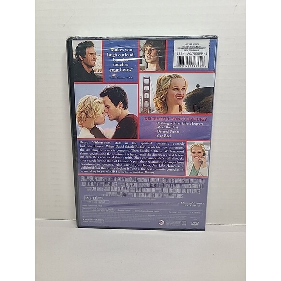 Just Like Heaven DVD 2006 New Sealed - Picture 2 of 2